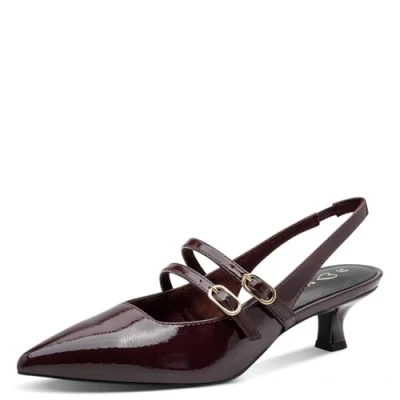 Afbeelding van Marco Tozzi Dames 2 29508 45 pumps, Bordeaux Pat, 42 EU, EU