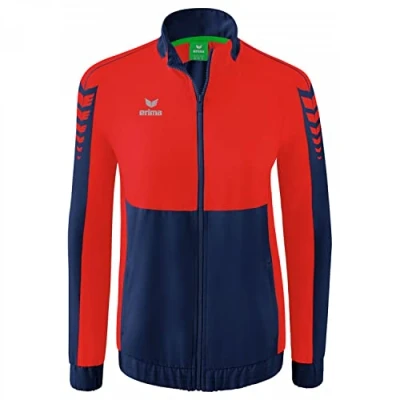 Afbeelding van Six Wings presentatiejack dames new navy/rood / 38