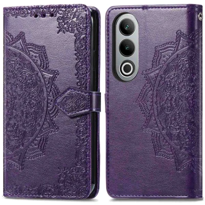 Afbeelding van OnePlus Nord CE 4 Hoesje Kunstleder iMoshion Bookcase Paars Telefoonhoesje