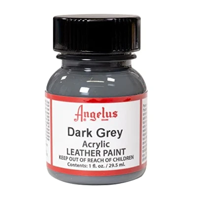 Afbeelding van Angelus leerverf Donker Grijs 29,5ml