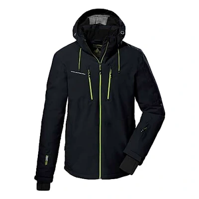 Afbeelding van Killtec Funktions MIT Abzippbarer Kapuze UND Schneefang KSW 44 Winterjas, Heren, Maat: XXL, Schwarz