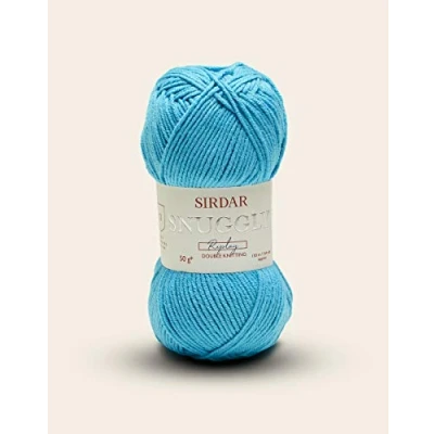 Afbeelding van Sirdar Snuggly Replay DK Dubbel Breien, Zeeblauwe Splash (120), 50g