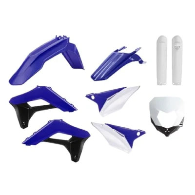 Afbeelding van Polisport Plastickit Sherco SEF R250 R300 R450 SE 2017 2021 R500 2020 R125 2018 Origineel Blauw / Zwart Wit