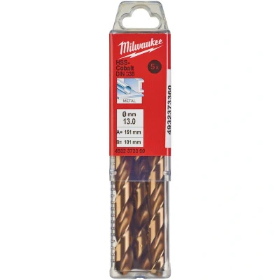 Afbeelding van Metaalboor Hss G Cobalt 13 X 151 Mm (5 Stuks)