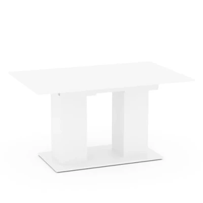 Afbeelding van Vicco Eettafel &quot;Dix&quot;, Wit, 140 x 90 cm