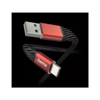 Afbeelding van Hama 201540 Laadkabel Extreme Usb a/usb c 1.5 M Zwart