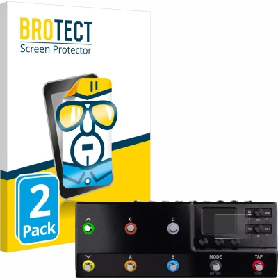 Afbeelding van BROTECT Screenprotector voor Line 6 hx stomp XL Folie Beschermfolie transparant (2 Stuks)