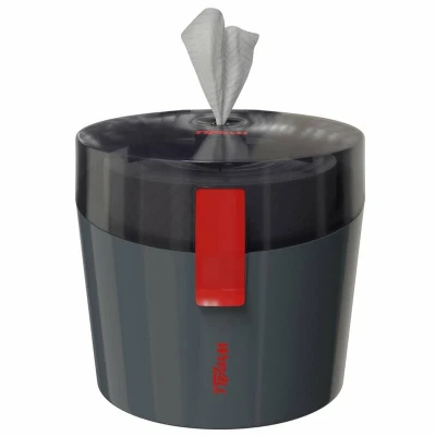Afbeelding van WypAll Reach Plus Centrefeed Dispenser zwart