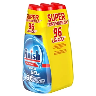 Afbeelding van Finish All in 1 Max Powergel afwasmiddel Normaal 3 x 650 ml,