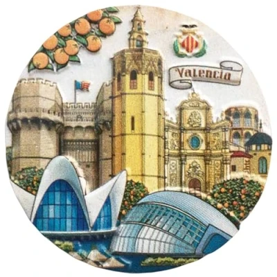 Afbeelding van Valencia Spanje Koelkast Magneet Toeristische Souvenir Gift Thuis Keuken Decoratie Magnetische Sticker, Collectie