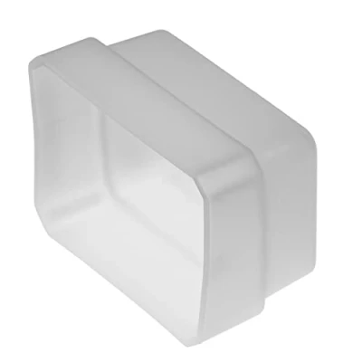 Afbeelding van vhbw Blitz diffuser compatibel met METZ Mecablitz 52 AF 1, 58 2 flits, camera kunststof, wit, transparant