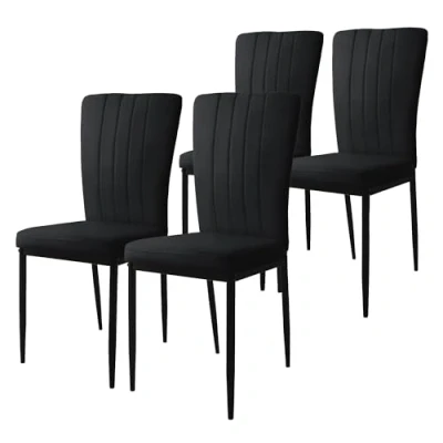 Afbeelding van Set van 4 eetkamerstoelen Garcia velvet ML Design