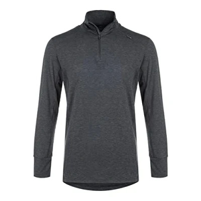 Afbeelding van Elite LAB Midlayer CORE X1 Longsleeve, Heren, Maat: Large, Black melange