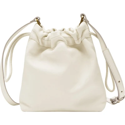 Afbeelding van FOSSIL Schoudertas Gigi Drawstring Crossbody Angora Crème