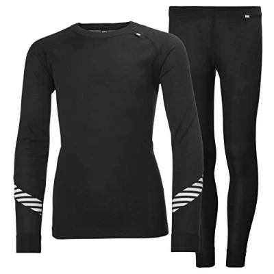 Afbeelding van Helly Hansen LIFA SET Hemd voor kinderen, Maat: 152, Black