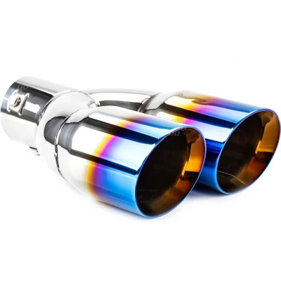 Afbeelding van Universeel RVS uitlaat sierstuk MT 022BLC Aansluit diameter tussen de 32mm en 52mm