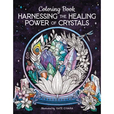 Afbeelding van Harnessing the Healing Power of Crystals Coloring Book