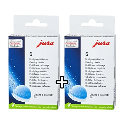 Afbeelding van 2 x Jura 62715 reinigingstabletten 6 stuks
