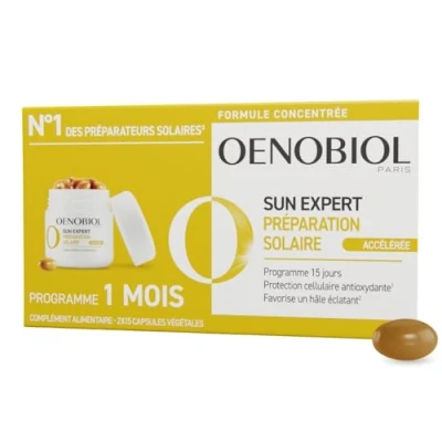 Afbeelding van Oenobiol Sun Expert Zon Voorbereiding Versneld 2 x 15 Capsules