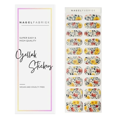 Afbeelding van Nagelfabriek Gellak Stickers Flower