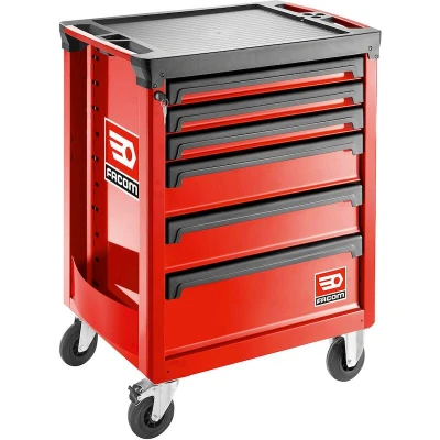 Afbeelding van Facom Roll Gereedschapswagen 6 Laden M3 ROLL.6M3A
