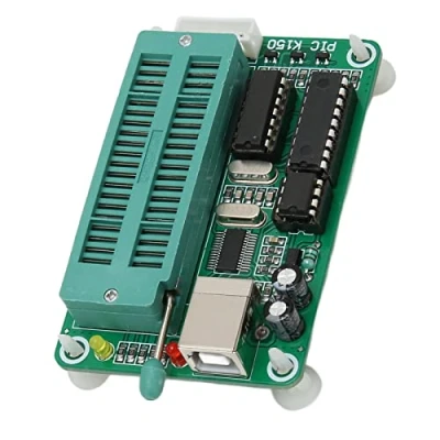 Afbeelding van PIC K150 Microcontroller, USB Programmer Brander met 40pin Dip Programmering Socket Direct Programmeren Ontwikkelen Microcontroller 8p Tot Chips