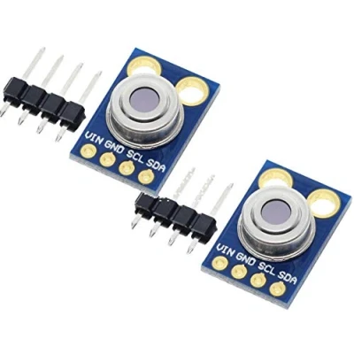 Afbeelding van 2pcs GY 906 MLX90614 non contact Infrared Temperature Sensor Module MLX90614ESF