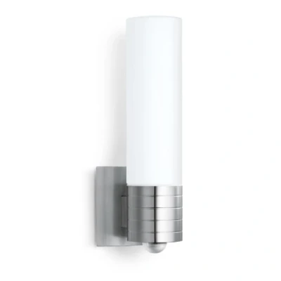 Afbeelding van Buitenlamp met sensor L 260 LED zilverkleurig