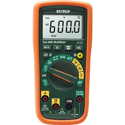 Afbeelding van Extech EX355 Multimeter Digitaal CAT III 600 V Weergave (counts): 6000