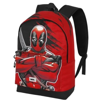 Afbeelding van Deadpool Bad PLUS HS Rugzak, Rood, 30 x 44 cm, inhoud 23 l, Eén maat, Rugzak Slecht