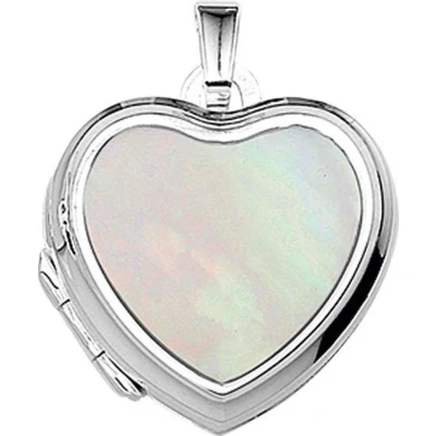 Afbeelding van Trendjuwelier huiscollectie Medaillon Hart Zilver Glanzend 17,0 mm x