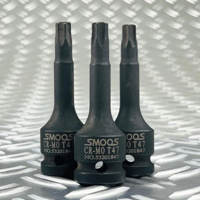 Afbeelding van Smoos Losse Inwendige T50 Torx Krachtdop Met 1/2 Opname 3 Stuks