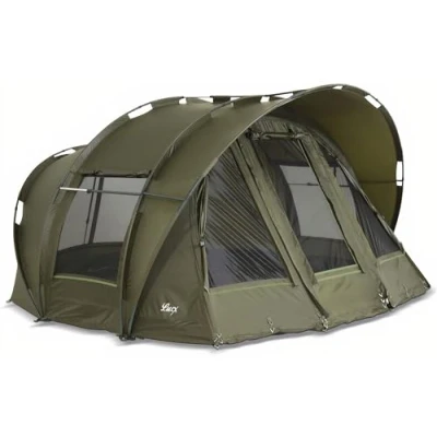 Afbeelding van Lucx Leopard Bivvy Vistent, personen, karpertent, 2 tot 3 manen, 10.000 mm, olijfgroen, 1 tent, 325 x 300 162 cm