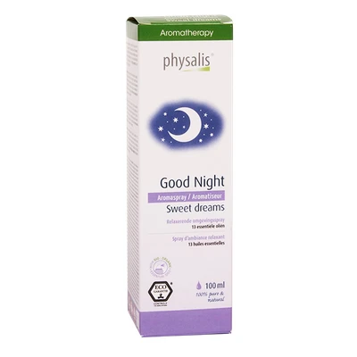 Afbeelding van Physalis Good Night Relaxerende Omgevingsspray 100ml