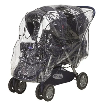 Afbeelding van Playshoes Regenkapje met fleece Rood maat Onesize