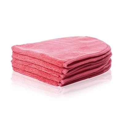 Afbeelding van 5 delige set make up remover doek microvezel doekjes voor het gezicht gezichtsreinigingsdoek ideaal de gevoelige huid Öko Tex 100 Standard ca. 300 g/m² 40 x 18 cm