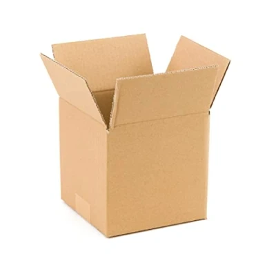 Afbeelding van ONLY BOXES Verpakking met 25 dozen voor pakketten, eenvoudig kanaal, versterkt, opbergdoos, afmetingen: 15 x cm, doos klep (AMA619)