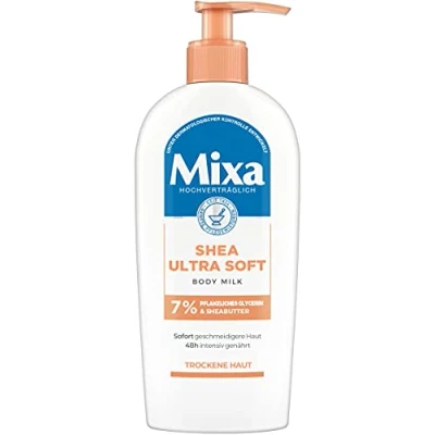 Afbeelding van Mixa SHEA ULTRA SOFT BODY MILK bodymilk 250 ml