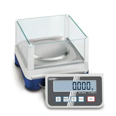 Afbeelding van Kern PCD 250 3 Precisie weegschaal Weegbereik (max.) g Resolutie 0.001 werkt op het lichtnet, batterijen, een accu Zilver