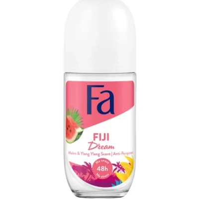 Afbeelding van FA Island Vibes Fiji Dream Antiperspirant Roll On In Bullet Watermelon Ylang