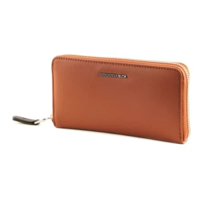 Afbeelding van MANDARINA DUCK Portemonnee Hunter Zip Around Wallet Saddle Terracotta
