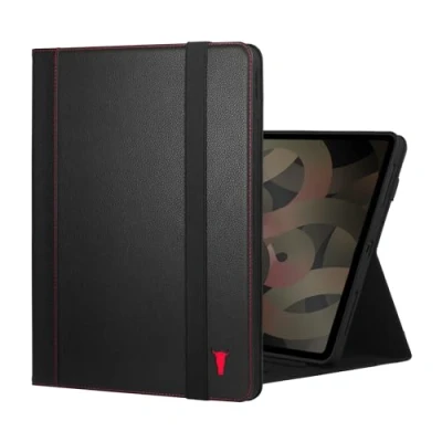 Afbeelding van TORRO Case Compatibel met iPad Air 13&quot; Premium Lederen 2024 Cover Standaardfunctie, Apple Pencil Connectiviteit en Wake/Sleep functie (Zwart)