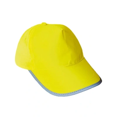 Afbeelding van Korntex Kids ́ Basic Hi Vis Cap Montpelier KX058K Signal Yellow
