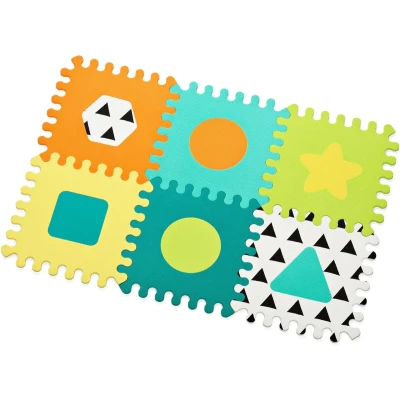Afbeelding van Infantino Schuimrubberen Vormen 6 Stuks Puzzelmat 216056