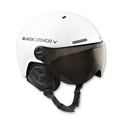 Afbeelding van Black Crevice Skihelm met vizier, Gstaad, BCR143921, wit, mt. M/L