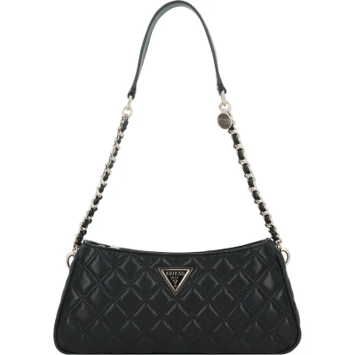Afbeelding van Guess Giully TOP ZIP Handtas, Dames, Maat: One Size, Black