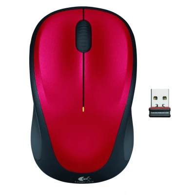 Afbeelding van Logitech M235 Rood Draadloze Muis