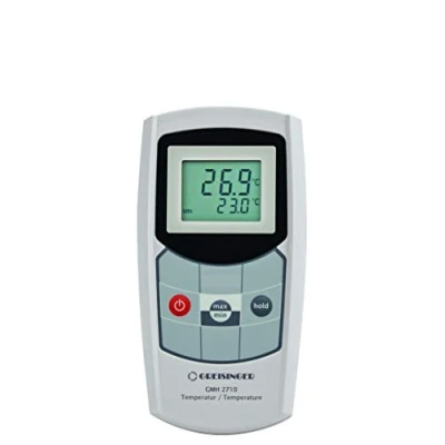 Afbeelding van Greisinger GMH2710 I Temperatuurmeter 70 +250 C Sensortype Pt1000 IP65, Conform HACCP, Contactmeting, Stof en spatwaterdicht (IP54)