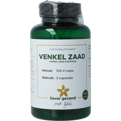 Afbeelding van Liever Gezond venkel zaad 100vc
