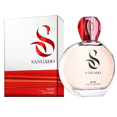 Afbeelding van SICILIE by SANGADO, Parfum voor vrouwen, 8 10 uur langhoudend, Luxe geur, Chypre Fruitige, Fijne Franse Essenties, Extra Geconcentreerd, Elegant, 60 ml Spray